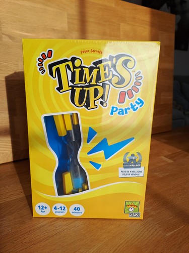 Times Up Party 1 – Juego De Mesa De Fiestas – Adivina, Describe Y Mima – Perfecto Para Reuniones – Desde 8 Años – 2 Jugadores O Más