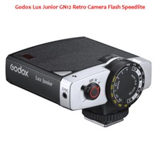 Godox Lux Junior GN12 Retro Camera Flash Speedlite for Canon Sony Nikon Fuji