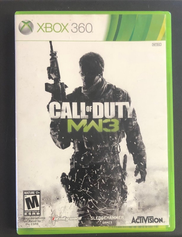 Call of Duty Modern Warfare 3 COD MW3 - Xbox 360 - Complete w/ Manual