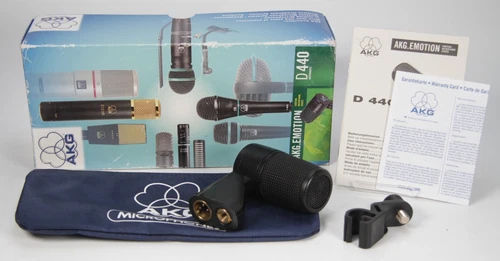 AKG D 440 Mikrofon für Toms oder andere Instrumente OVP ingesamt 5x vorrätig