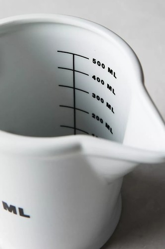 Anthropologie Measuring Cupe PROVISON JUGS Farmhouse Ounce ML Set/3 Ceramic NWT - Picture 4 of 6