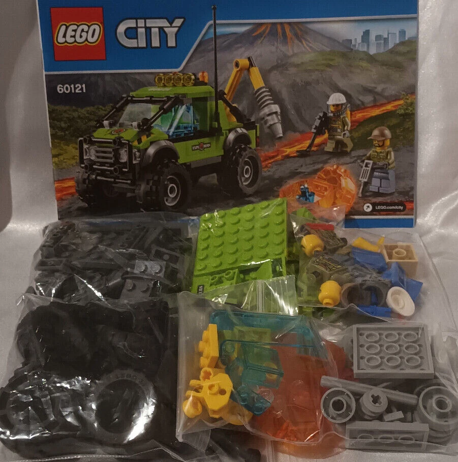 Lego City 60121 Volcano Exploration Truck