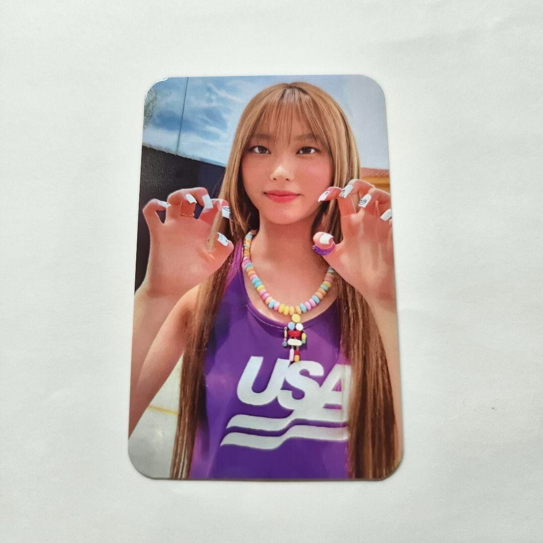 NewJeans Haerin Attention Broadcast Sanok Photo Trading Card