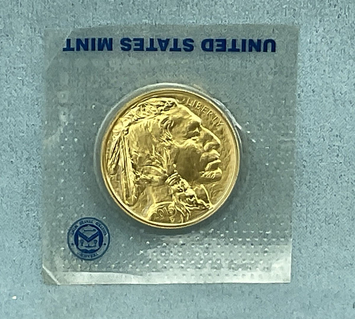2015 Gold Buffalo $50 .9999 Fine Gold - BU - Sealed U.S.
