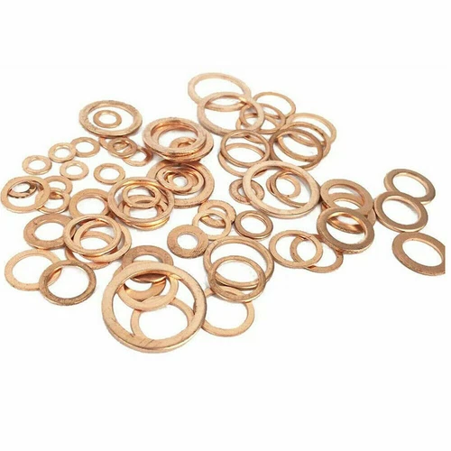 200PCS Solid Copper Crush Washer Gasket Set Flat O-Ring Seal Assortment Kits US - Picture 3 of 8