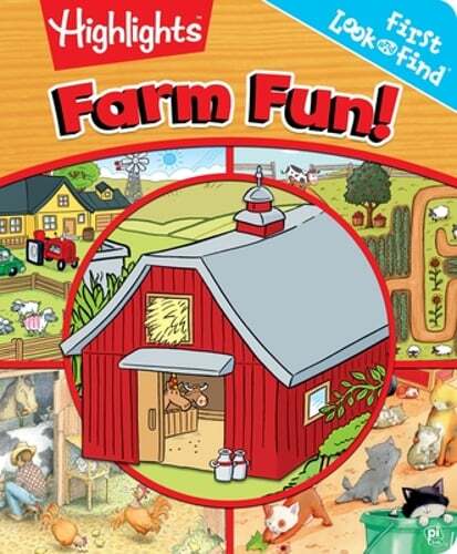 Highlights: Find It Farm! First Look and Find by Pi Kids: Used