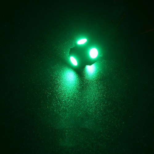 50Pcs Green T10 Wedge 5-SMD 5050 LED Light bulbs W5W 2825 158 192 168 194 - Picture 2 of 6