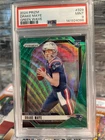 2024 Panini Prizm - Rookies Drake Maye #329 Green Wave Prizm (RC)