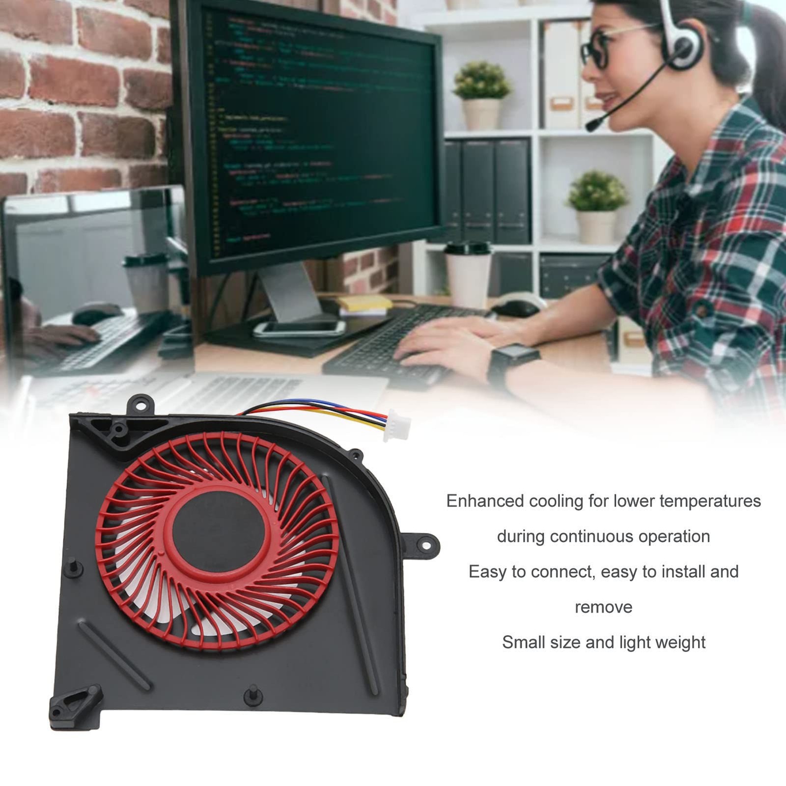 Ventilateur CPU GPU 4 broches haute performance avec roulement hydraulique durable - 3