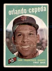 1959 Topps #390 Orlando Cepeda   G/VG X2930140