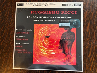 RICCI* Carmen Fantaisie&frasl;Zigeunweissen&frasl;Introd. &amp; Rondo Capriccioso