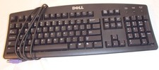 Dell RT7D20 PS/2 Wired Standard QWERTY Keyboard Black Plug  Play