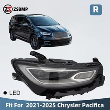 LED Projector Headlight W/ DRL For 2021-2025 Chrysler Pacifica Right Passenger