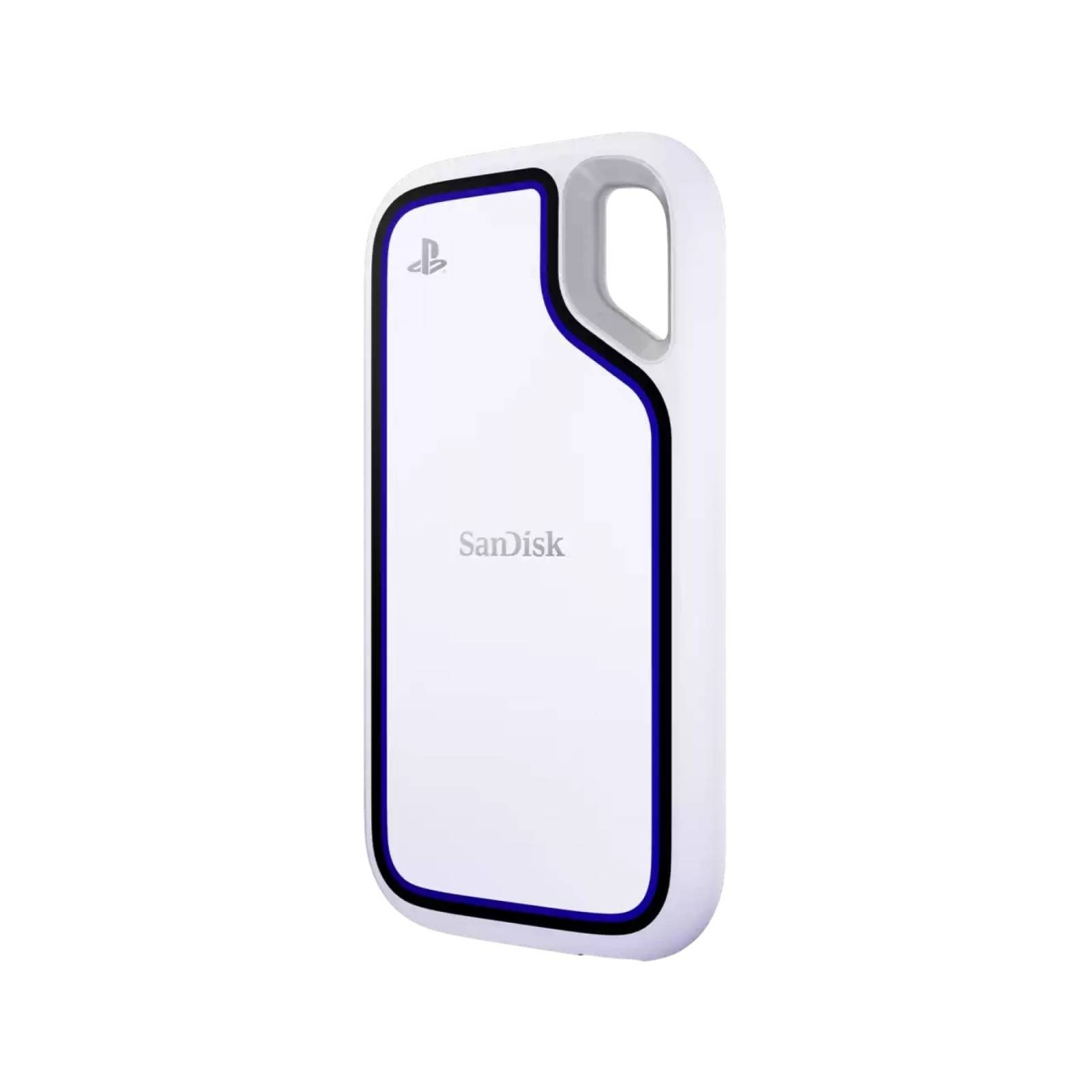 SanDisk 1TB External SSD USB C for PS5 White (SDSSDE62P-1T00-G25)