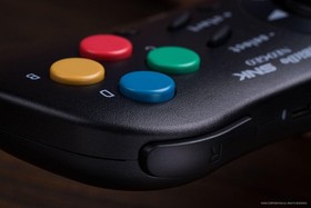 8Bitdo Terry Bogard Style SNK Neo Geo CD Bluetooth Controller, Compatible with W