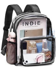 Vorspack Clear Mini Backpack - Stadium Approved 12x12x6 Small, Stadium Backpa...