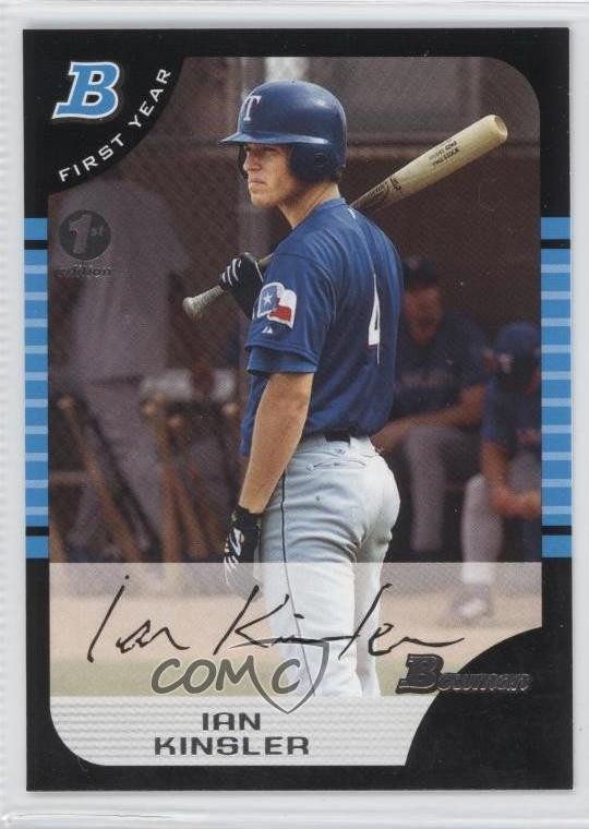 2005 Bowman First Year 1st Edition Ian Kinsler #171 Rookie RC 0b0