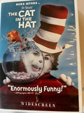 Dr. Seuss The Cat In The Hat 2003 DVD Starrin...