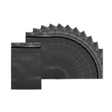 3.2"x4.7" Anti-Static Seal Top Plastic Bag, 100pcs Reclosable Poly Bags, Black
