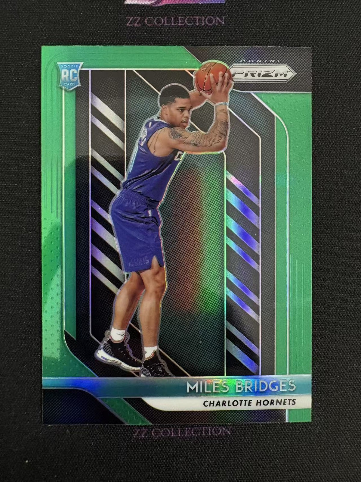 2018-19 Panini Prizm RC Miles Bridges Base Prizms Green #2 -LYQ