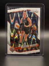 2025 Panini Prizm WNBA- Marina Mabrey #18 White Seismic Prizm