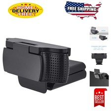 Artfully Designed Webcam Cover for Logitech C920/C922 - Black Security Shield