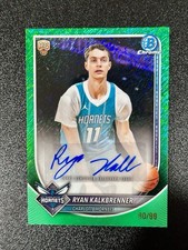 2025 Bowman Chrome #BCA-RK Ryan Kalkbrenner Green Refractor Autograph /99📈
