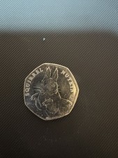 Squirrel Nutkin 50P COIN 2016 FIFTY PENCE BEATRIX POTTER, CIRCULATED