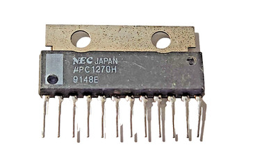 NEC AUDIO AMPLIFIER IC UPC1270H SIP-12 USED IN VARIOUS APPLICATIONS