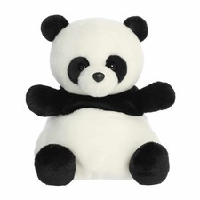 Aurora - Palm Pals Party Sized - 12" Bamboo Panda Adorable Stuffed Animal
