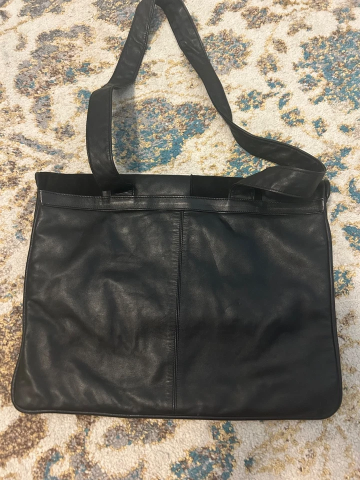 Bolso de hombro italiano vintage de cuero - Braccialini x Bonwit Teller Foto 2 de 4