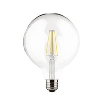 MüLler-Licht Led Filament G125 Retro Globe 7W =60W E27 Klar 806Lm Warmweiß RA>90