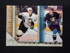 Sidney Crosby & Corey Perry 2005-06 Upper Deck Young Guns Checklist #242 Rookie