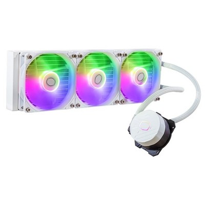 Cooler Master MasterLiquid 360L Core ARGB Wasserkühlung Weiß AiO CPU-Kühler