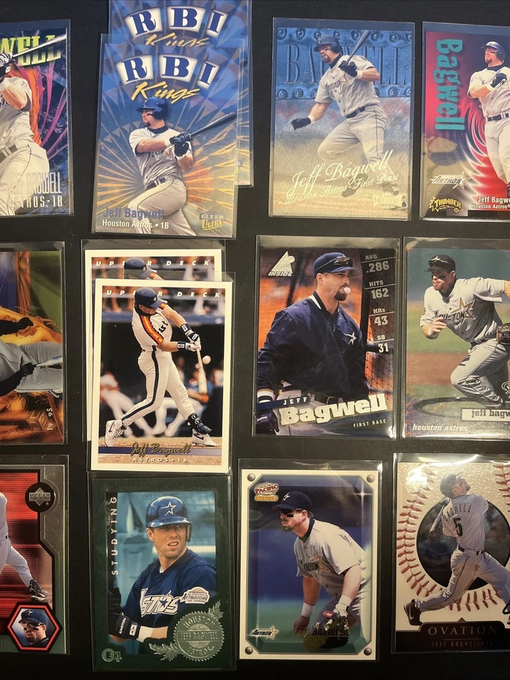 Jeff Bagwell - 名人堂成员批量 61 张 - 美国职棒大联盟棒球卡 🔥 — 第 4/4 张图片