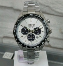 Seiko Selection SBPY165 Solar Chronograph "Panda" Dial 42.2 mm Men's Watch