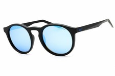 Nike NIKE SWERVE P FD1850 014 Black/Polar Blue Mirror 51-20-140 Sunglasses Ne...