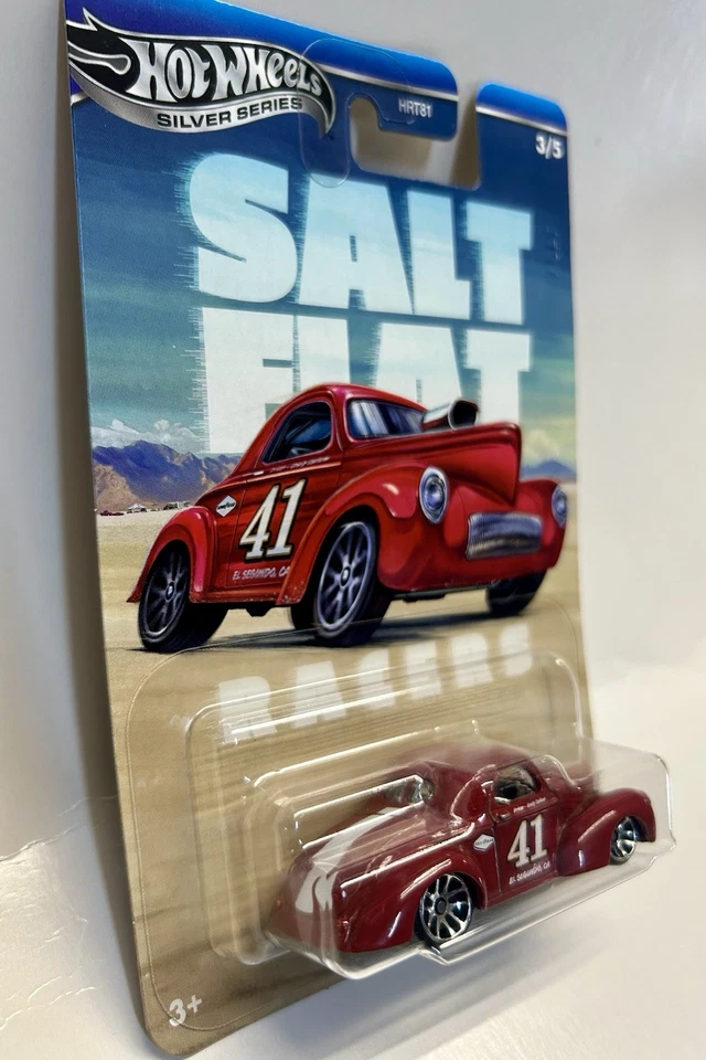 Hot Wheels PREMIUM. Silver Series Vintage. WILLYS 1941. Salt Flat. - Imagen 3 de 4