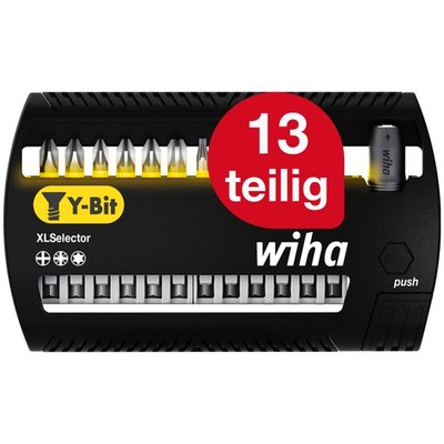 Set Wiha Bit XLSelector Y-Bit 14-tlg. I 50 mm PH, Pozidriv, TORX 1/4'' E6,3