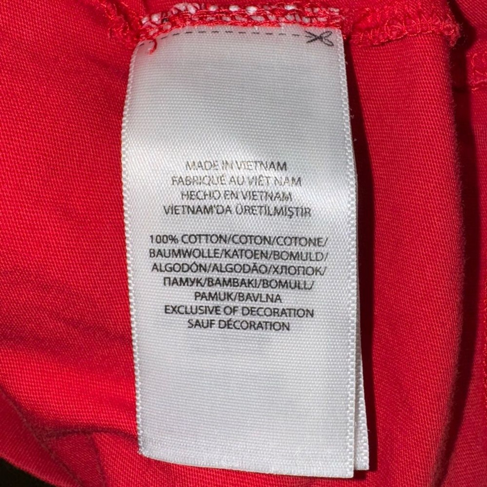 Polo Ralph Lauren camicia rossa piccola ricamata polo logo bandiere americane USA pony