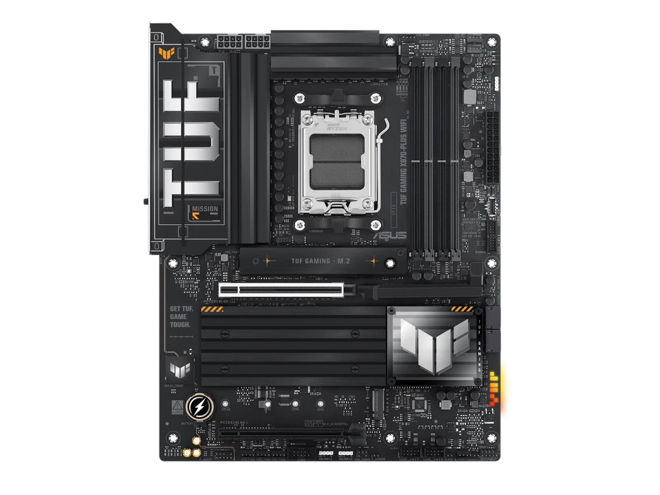 ASUS TUF GAMING X870-PLUS WIFI AMD AM5 X870 ATX motherboard, 16+2+1, 80A SPS - Image 3 of 4