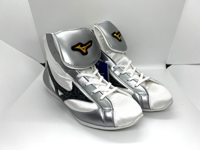 MIZUNO Boxing Shoes Finisher LOW White Black Polygon 21GA230004
