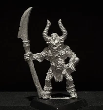Citadel 3116/21 Halberd 2 Beastmen Chaos Warhammer Vintage Fantasy Metal