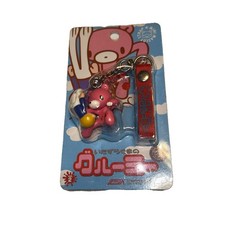 Gloomy Bear CHAX Strap Vol 2 Keychain 2004 Mori Check Pink Bear Violent Sealed