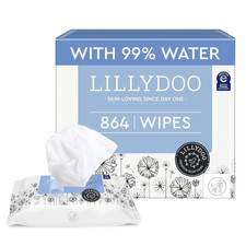 Baby Wipes with 99 Water   Unscented, Hypoallergenic, Plant-Based, Strong  Pla
