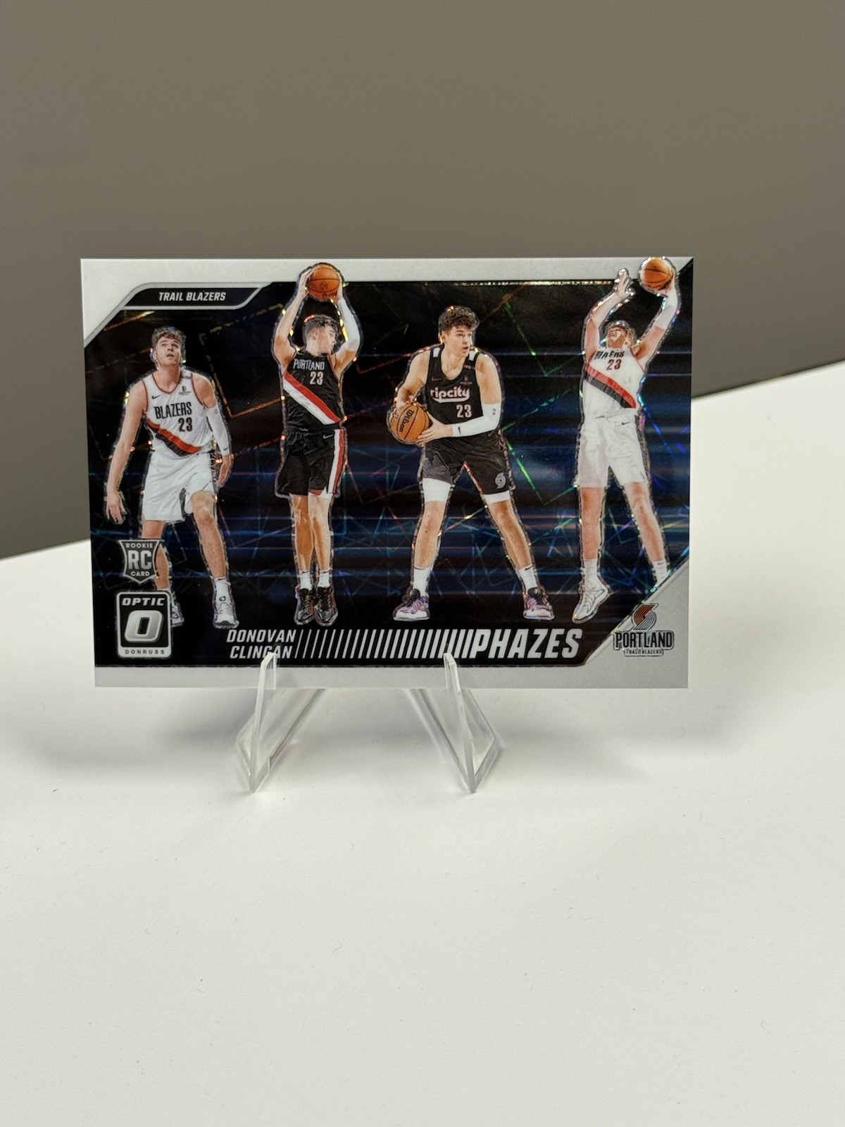 2024 Panini Donruss Optic Phazes SSP #25 Donovan Clingan