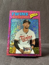 2026 Topps Heritage Royce Lewis Pink Sparkle Chrome Refractor - TWINS