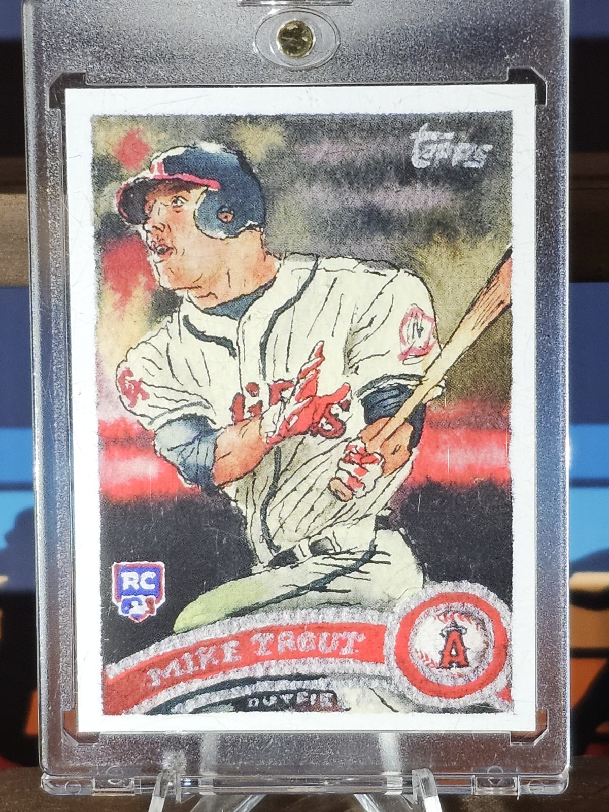 2025 Topps Shoebox Treasures 2011 Topps Update Mike Trout #22 Vintage Stock /10