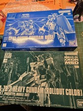 Bandai HG 1/144 Gundam Rose & Heavy Gundam Model Kit Lot Unassembled