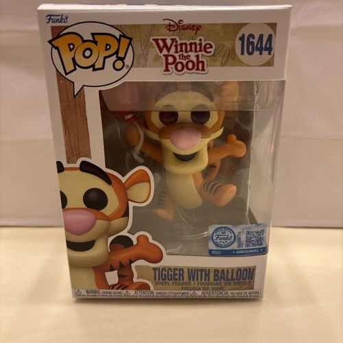 🧡🖤🐯Funko Pop! Tigger With Balloon #1644 Disney Exclusive 🎈🐯🖤🧡